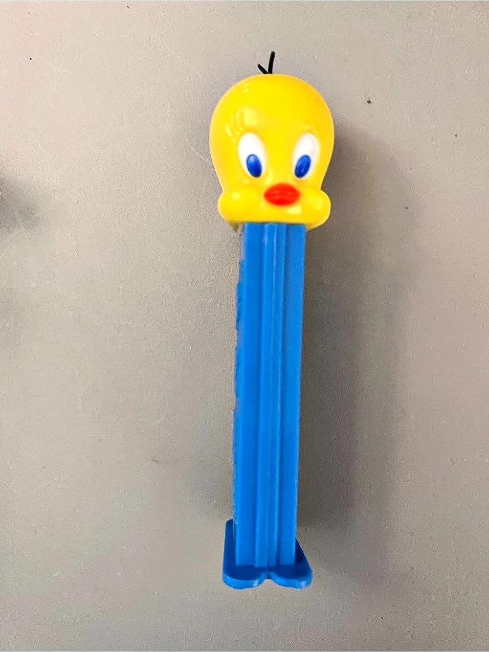 PEZ Tweety Bird PEZ Dispenser Blue & Yellow